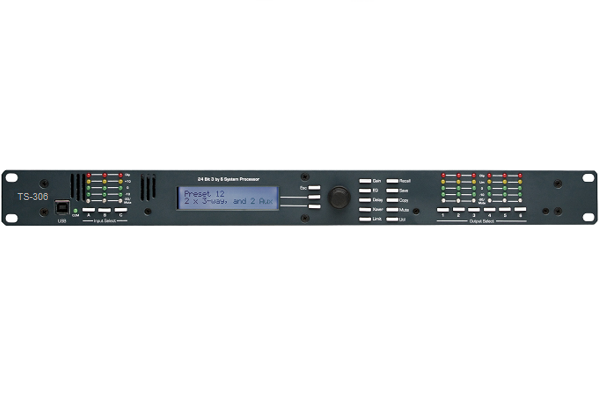 3进6出数字音频处理器